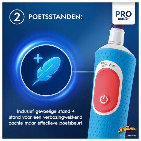 Oral-B Pro Kids Marvel Spider-Man Elektrische Tandenborstel