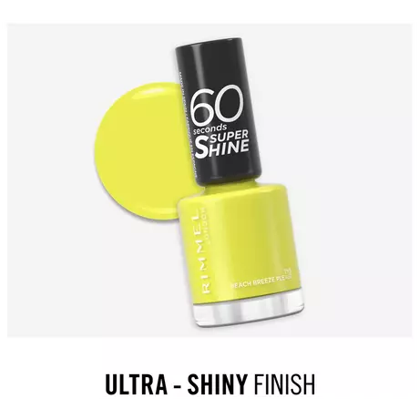 Rimmel London 60 Seconds SuperShine Nagellak 155 Beach Breeze Please 8 ML