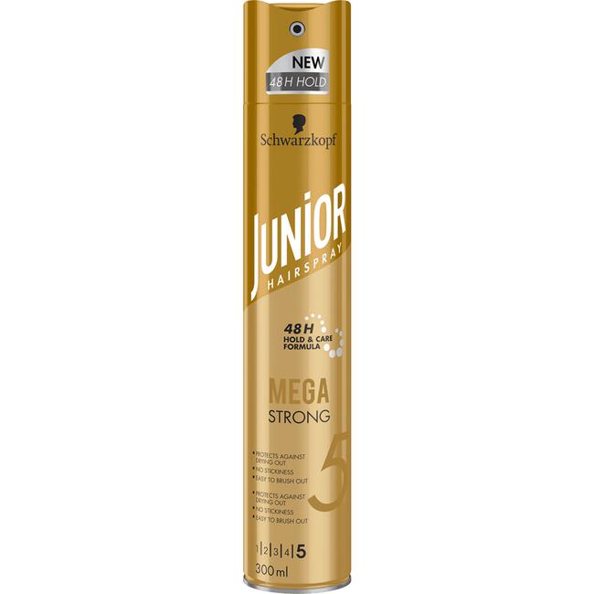 Schwarzkopf Junior Mega Strong Hairspray 300 ML
