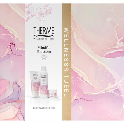 Therme Mindful Blossom Cadeauset Shower Foam Body Butter Shower Scrub
