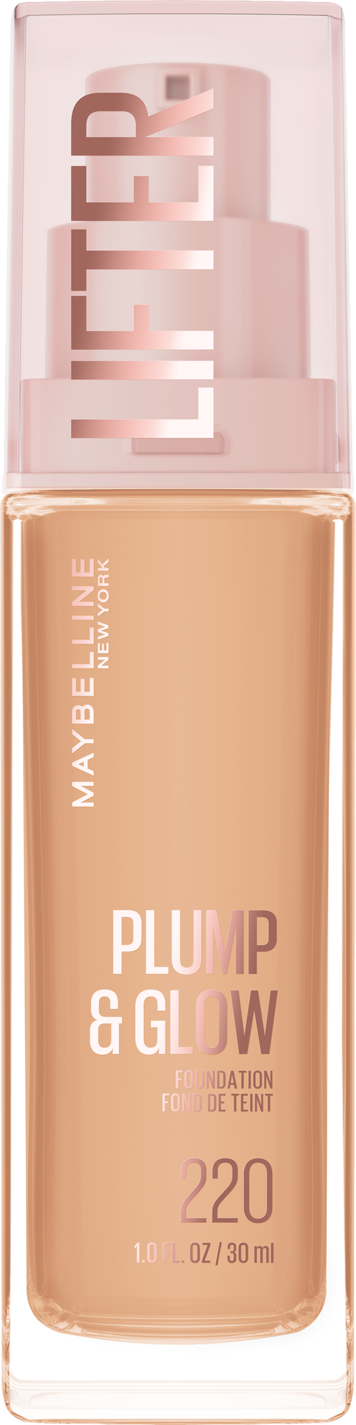 Maybelline New York Lifter Plump & Glow Foundation 220