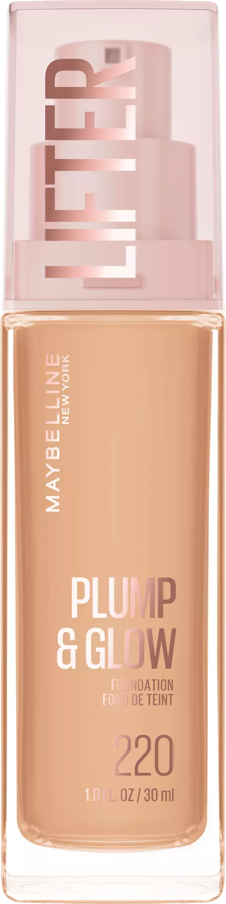 Maybelline New York Lifter Plump & Glow Foundation 220