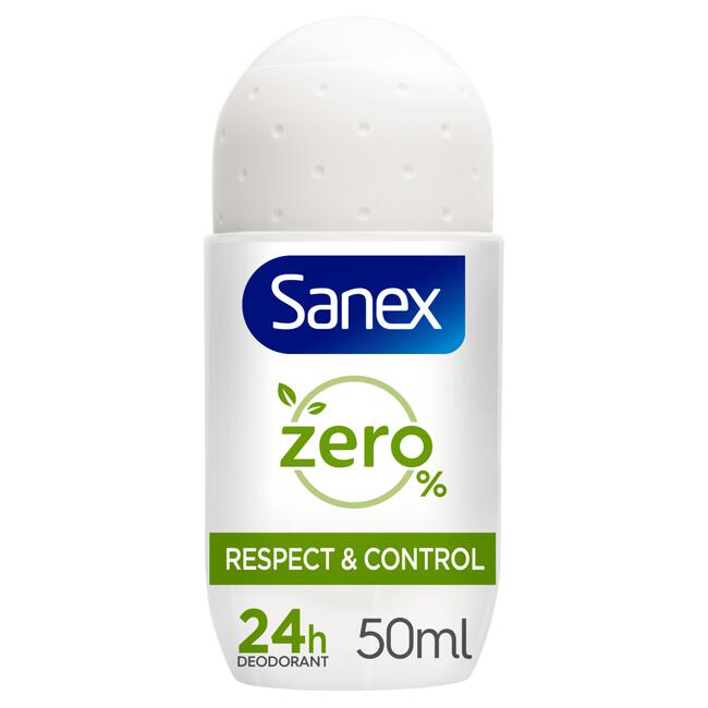 Sanex Zero% Respect & Control Deodorant Roller 50 ML