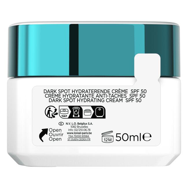 L'Oréal Paris Bright Reveal Dark Spot Dagcrème SPF 50 met Niacinamide - 50ml