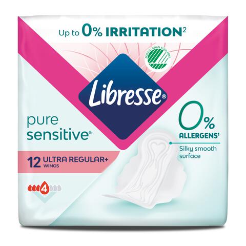 Libresse Pure Sensitive Ultra Maandverband 12 stuks