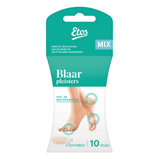 Etos Blaarpleister Mix 10 stuks