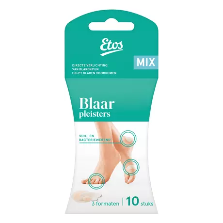 Etos Blaarpleister Mix 10 stuks