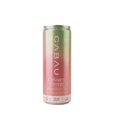 Cabau Collagen + Energy Strawberry Lime - 250 ml