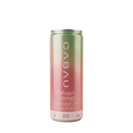 Cabau Collagen + Energy Strawberry Lime - 250 ml