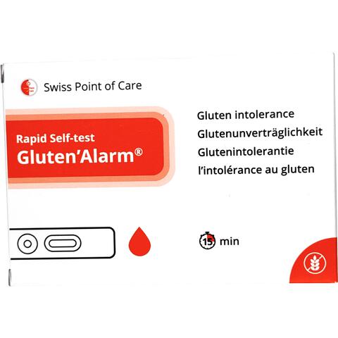 Swiss Point of Care Gluten' Alarm Zelftest
