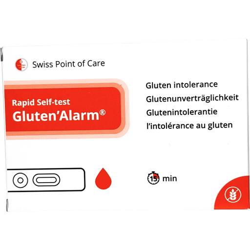Swiss Point of Care Gluten' Alarm Zelftest