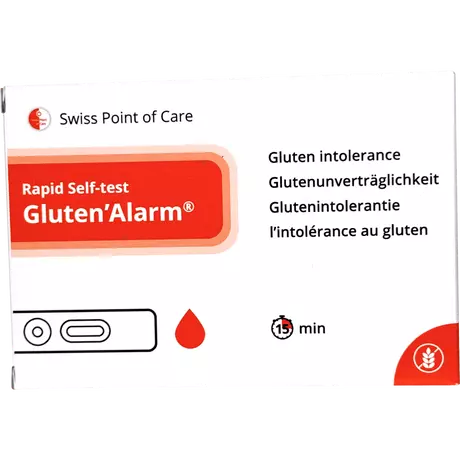Swiss Point of Care Gluten' Alarm Zelftest