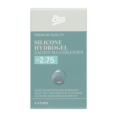 Etos Silicone Hydrogel Zachte Maandlenzen -2.75 3st.