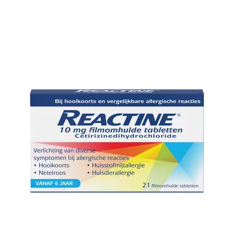 Reactine 10 MG 21 Tabletten