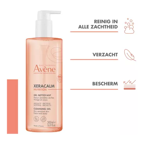 Avène Xeracalm Nutrition Reinigingsgel 500 ML