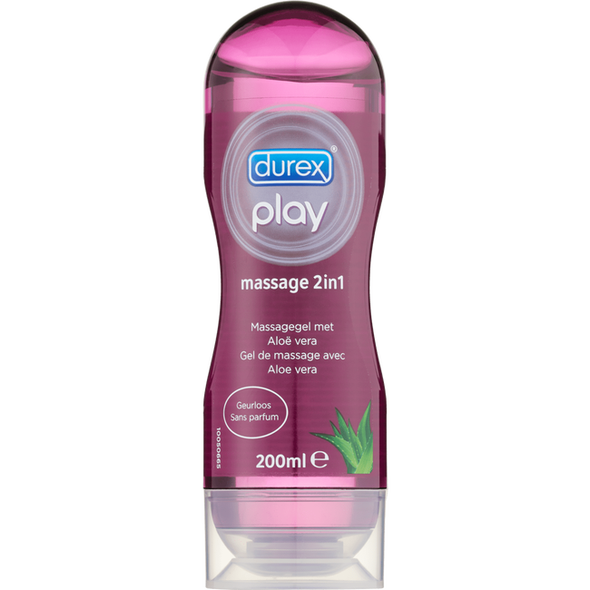 Durex Massage Olie en Glijmiddel 2in1 Aloë Vera 200ML 200 ML Etos