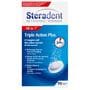 Steradent Kunstgebit Reiniger Triple Action Plus 90 stuks