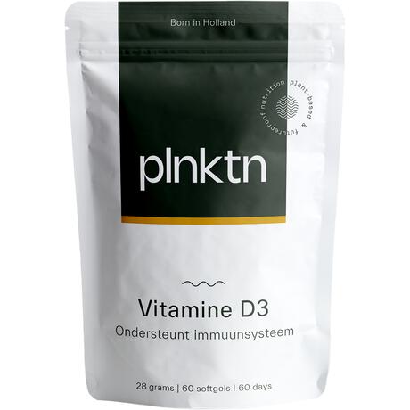 Plnktn Algenolie Vitamine D3 60 stuks