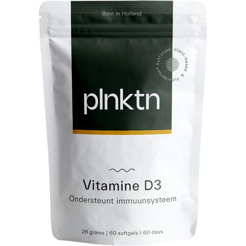 Plnktn Algenolie Vitamine D3 60 stuks