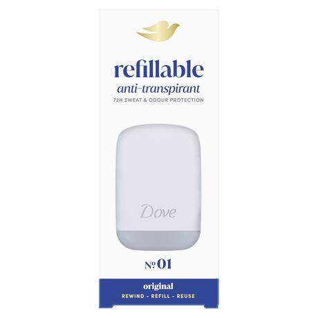 Dove Original Antiperspirant Deodorant Refillable Starter Kit