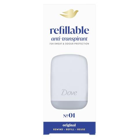Dove Original Antiperspirant Deodorant Refillable Starter Kit