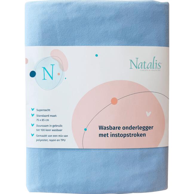 Natalis Wasbare Onderlegger Met Instopstroken
