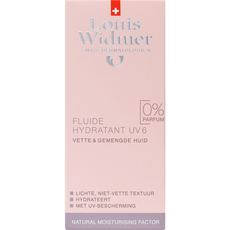 Louis Widmer Fluide Hydratant UV 6 Zonder Parfum 50 ML
