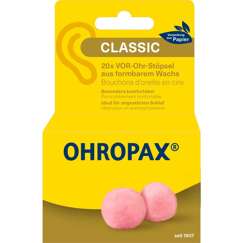 Ohropax Wasbolletjes Tegen Lawaai