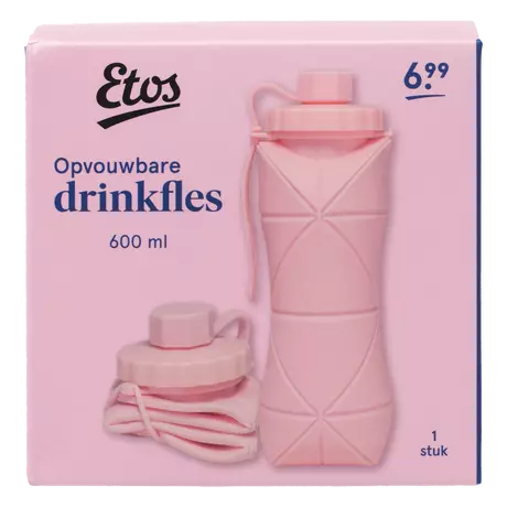 Etos - Waterfles Opvouwbare