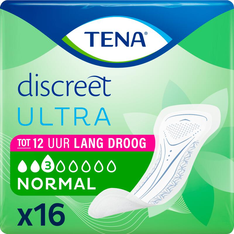 TENA Discreet Ultra Normal Incontinentieverband 16 stuks