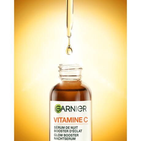 Garnier Skinactive 10% Pure Vit C Anti-Pigment Nachtserum + Hyaluron 30 ML