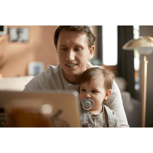 Philips Avent Ultra Air – Ademend en lichtgewicht fopspeen (18mnd+) – 2 stuks - SCF349/50