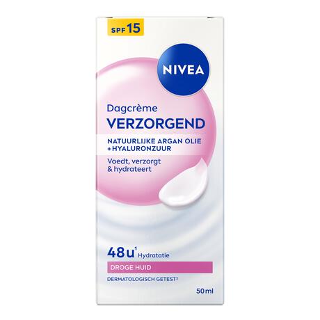 NIVEA Essentials +24h Voedende Dagcrème SPF15 50 ML