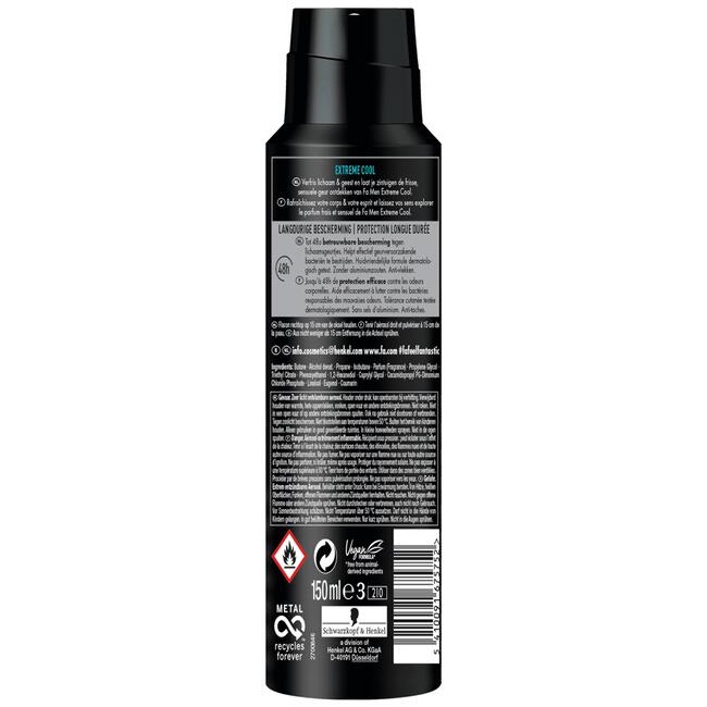 Fa Men Extreme Cool Deodorant Spray 150 ML