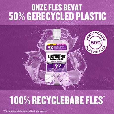 Listerine Total Care Milde Smaak Mondwater 500 ML