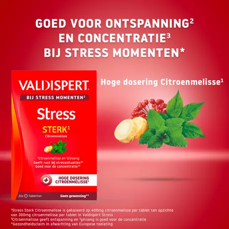 Valdispert Stress Moments Sterk Tabletten 20 stuks