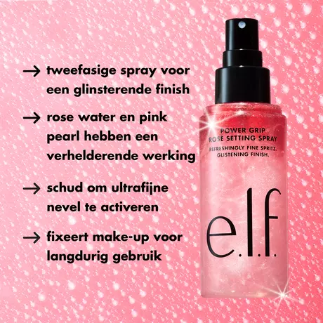 e.l.f. Power Grip Rose Setting Spray&nbsp;80 ML