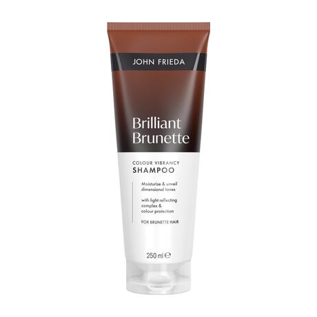 John Frieda Brilliant Brunette Colour Vibrancy Shampoo 250 ML