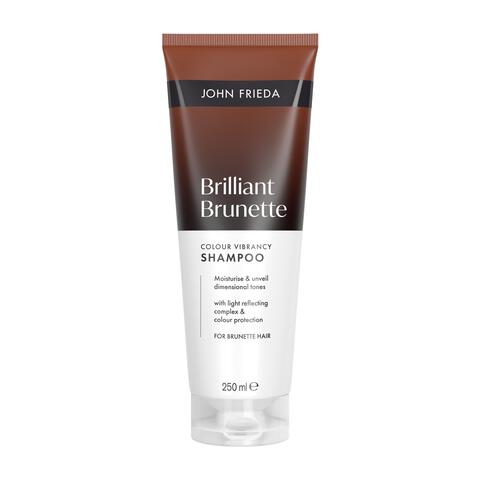 John Frieda Brilliant Brunette Colour Vibrancy Shampoo 250 ML