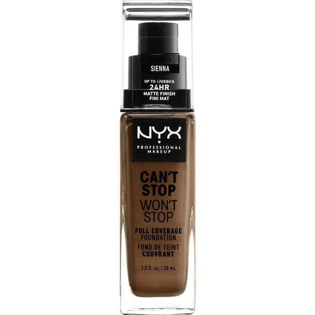 NYX Professional Makeup Can't Stop Won't Stop Foundation Sienna CSWSF1