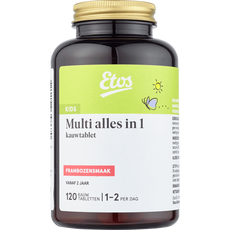 Etos Kids Multi Kauwtabletten Frambozensmaak 120 tabletten