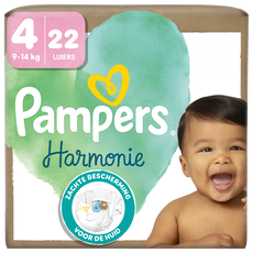 Pampers Harmonie Luiers Maat 4 9-14 kg 22 stuks