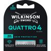 Wilkinson Sword Quattro Navulmesjes 4 stuks