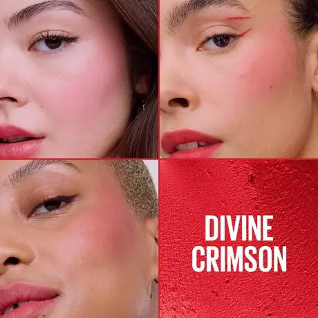 Maybelline New York Cloud Topia Blush Cream Cheek & Lip Mousse 03 Divine Crimson Rood