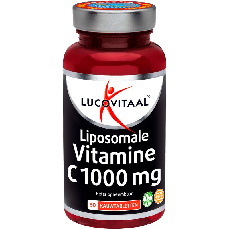 Lucovitaal Vitamine C 1000 mg Liposomaal Kauwtabletten 60 stuks