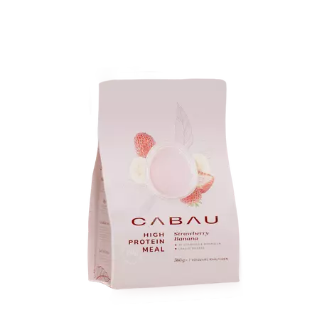 Cabau High Protein Meal Strawberry Banana 560 gram