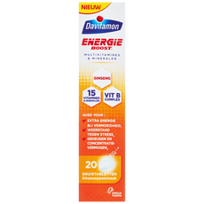 Davitamon Energie Boost Ginseng Bruistabletten Met Sinaasappelsmaak