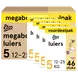 Etos Woezel & Pip Luiers Junior Maat 5 12-25 kg Megabox 4x46 stuks