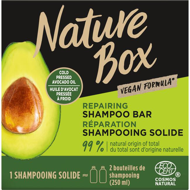 Nature Box Avocado Repair Shampoo Bar 85 GR