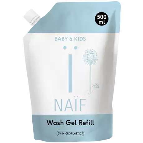 Naïf Baby & Kids Reinigende Wasgel Navulverpakking 500 ML